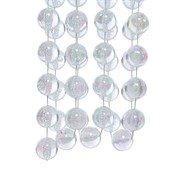 Girlanda perlice 2x270cm transparent/iris