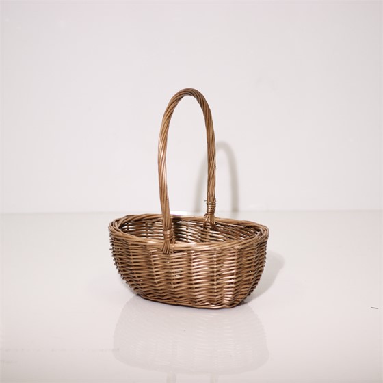 Košara oval 24x17/h10cm natur