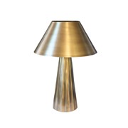 Lampa stolna metal d30xh43cm zlatna/crna