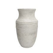 Cement posuda amfora d43xh75cm bijela