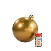 Holiball božićna kugla 46cm zlatna