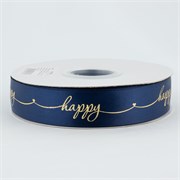 Traka Happy 25mm/41,1m plava