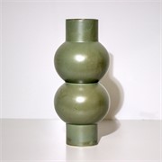 Keramička vaza h43d19,5cm moss green