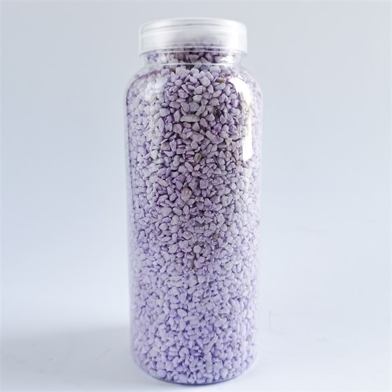 Bojano kamenje 2-4mm 1kg - lavanda