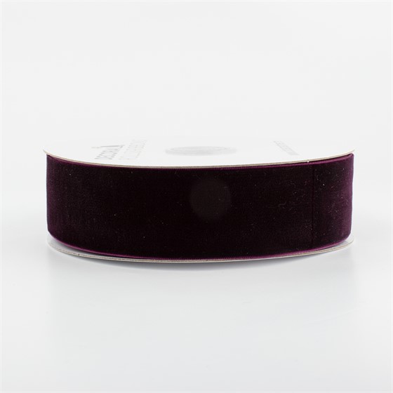 Traka pliš 38mm/10m burgundy 277