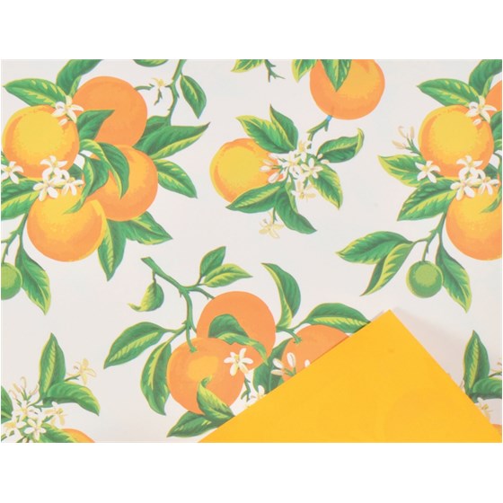 Arak kartopak, mandarine, narančasta - 70x100cm, 10kom