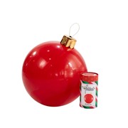 Holiball božićna kugla 46cm crvena