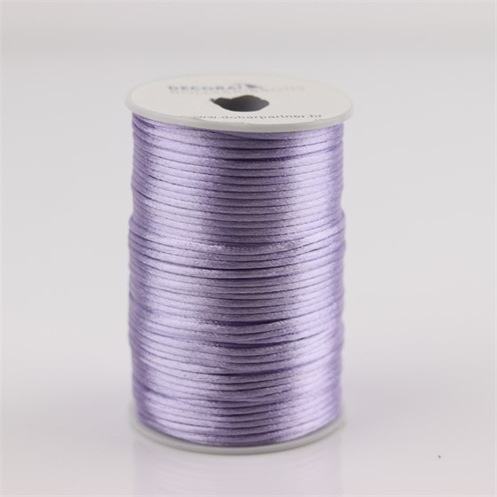 Konop saten 2mm/100m - lila