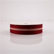 Traka stripe 26mm/18,3m wine/roza crta