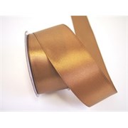 Traka saten 38mm/25m standard golden brown 846